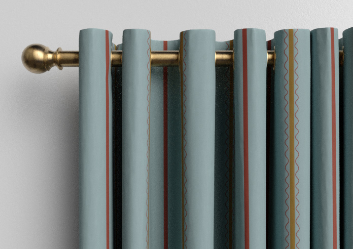 The British Stripe Co. Alfred, Highlands No.1 - Made to Measure Curtains - Image 12